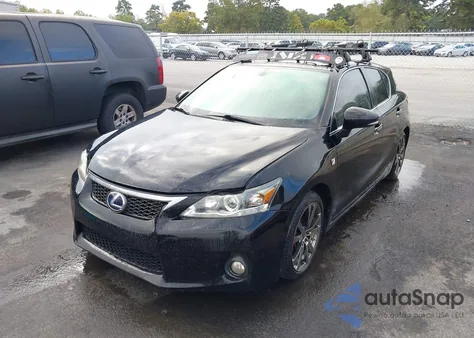2012 Lexus Ct 200H Premium from USA, damaged, VIN JTHKD5BH6C2093529